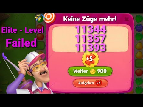 Gardenscapes  Level 11344 & 11357 & 11393 🕊🕊