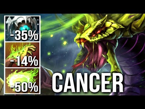 WTF CAN'T MOVE NEW CANCER BUILD -112% Slow Skadi Venomancer 7.06 Meta Dota 2