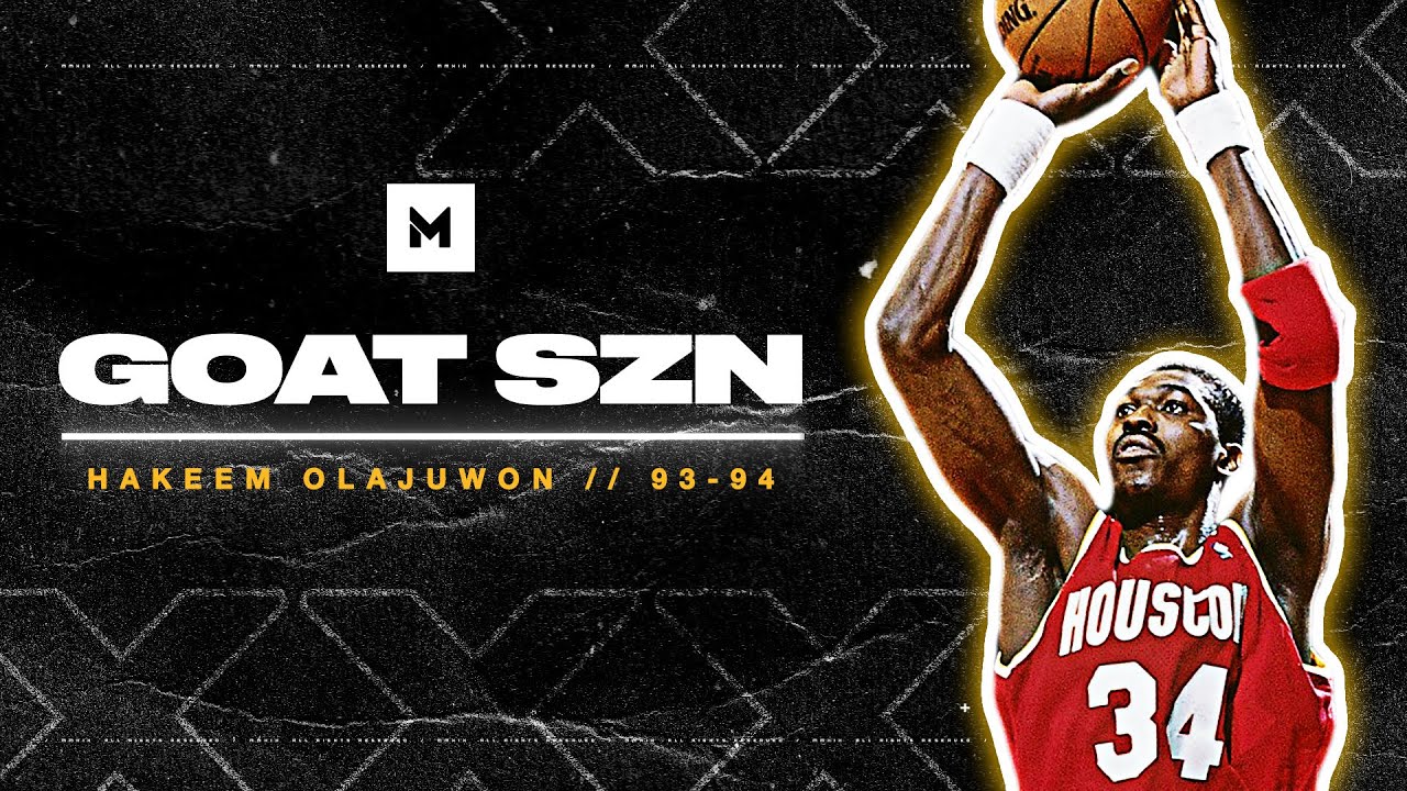 Hakeem Olajuwon Was UNSTOPPABLE In 1993-94 - THE DREAM! | GOAT SZN