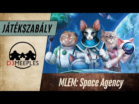 JÁTÉKSZABÁLY: MLEM: Space Agency - d3meeples