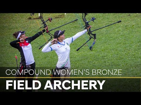 Carolin Landesfeind v Irene Franchini – compound women bronze final | Cortina 2018 World Field