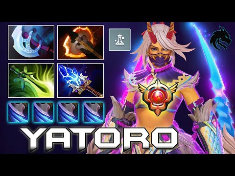 Yatoro GOD Anti-Mage Gameplay – INSANE 12/1/11 Carry Domination! | Dota 2 Pro Carry Gameplay!