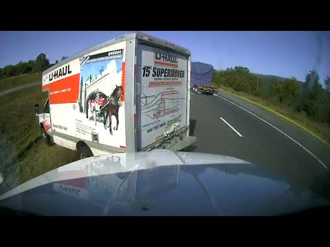 OMG Moments Caught By Semi Truck Drivers - 22