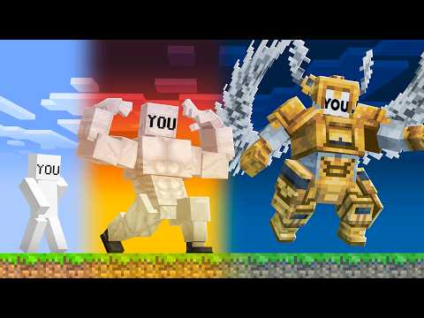 Upgrading YOU Into a GOD in Minecraft