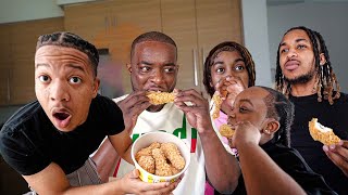TRYING THE VIRAL FRIED CHICKEN ICE CREAM! ft DDG, Dub, WooWop