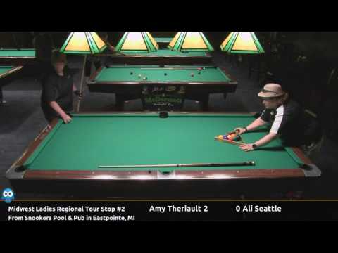 Amy Theriault vs Ali Seattle (Hotseat match) - 2017 MLRT Stop #2