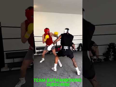 BEN WHITTAKER SPARRING LANDING SOME NICE SHOTS
