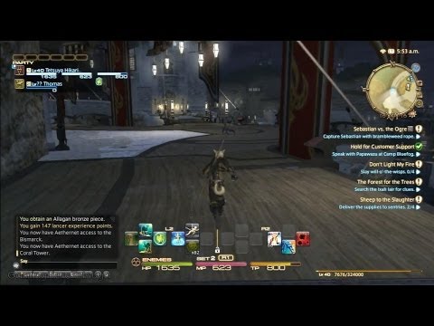 PS3 - Final Fantasy XIV: A Realm Reborn gameplay (part 85) [HD]