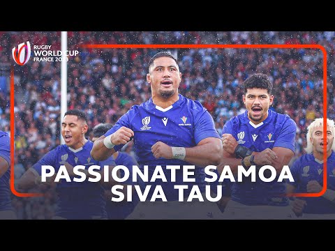 Samoa's powerful Siva Tau! | Rugby World Cup 2023