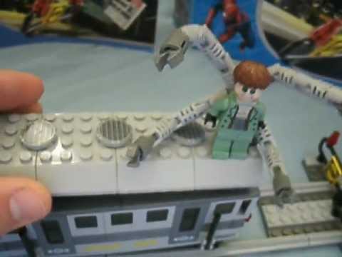 Lego Spider-Man 2 's Train Rescue (4855) w/ Box and Instructions COMPLETE (eBay listing)