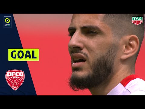 Goal Yassine BENZIA (9' pen - DIJON FCO) STADE RENNAIS FC - DIJON FCO (5-1) 20/21