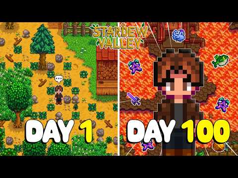 How Far Can I Get in 100 Days of Stardew Valley 1.6?