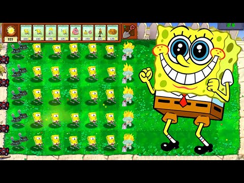 Repeater Spongebob vs Gargantuar Fight! Mod in Plants vs Zombies Vs. Spongebob