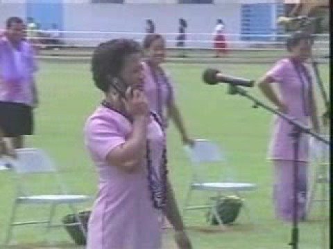 Siva Falelatai-American Samoa flag day 2008