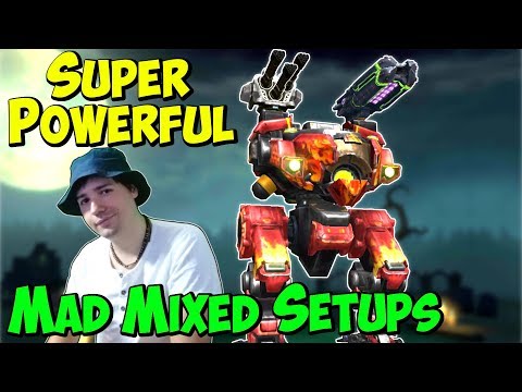 Powerful Mad Mix Fun Hangars - Mk2 War Robots Gameplay - WR 2 Hours