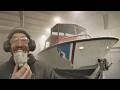Sandblasting Our Navy Boat Down To Bare Metal