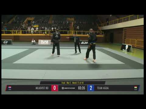 AJP TOUR EUROPE CONTINENTAL PRO - GI Split, Croatia 2022 Master 2 Heavy weight Blue belt match