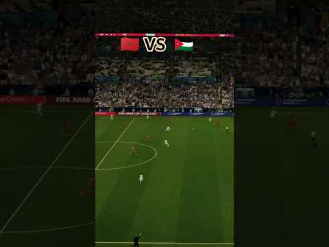 What a Goal! 🔥 Morocco vs Jordan | Arab Cup Final / Goal of the Year Contender 🏆#morocco #jordan