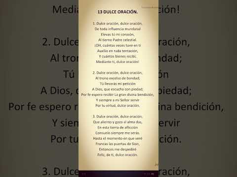 13:!DULCE ORACION