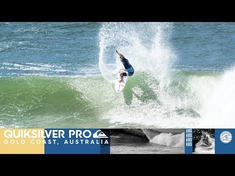 Bourez vs. Rodrigues vs. De Souza - Round Four, Heat 4 - Quiksilver Pro Gold Coast 2018