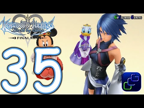 KH HD 2.5 ReMIX Birth by Sleep Final Mix Walkthrough - Part 35 - Aqua: Disney Town