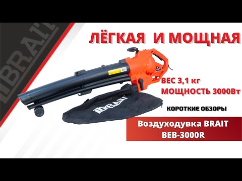 Миниатюра изображения товара Воздуходувка электрическая Brait BEB-3000R