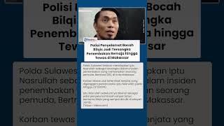 Sosok Polisi Penyelamat Bocah Bilqis Jadi Tersangka Penembakan Remaja hingga Tewas di Makassar