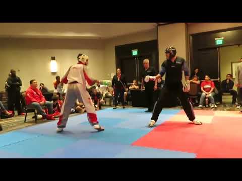 Kristhian Rivas vs Brayan Rodriguez - Point Fighting Redlands Invitational