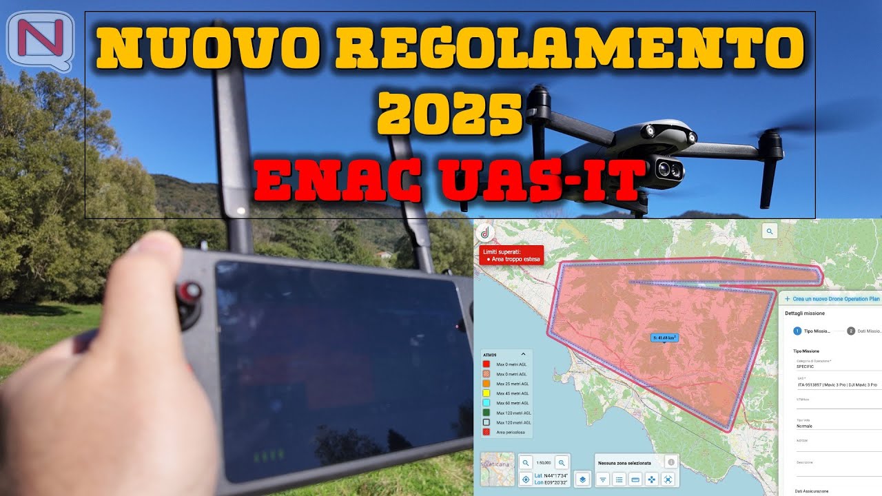 DRONES 2025: New ENAC UAS-IT Regulation | The Fundamental News You MUST Know