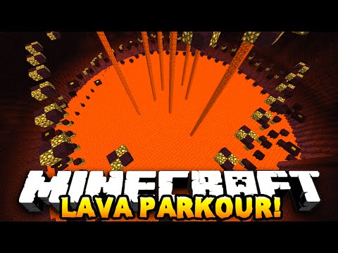 Minecraft LAVA PARKOUR! (Custom Parkour Map!) #1 w/PrestonPlayz & NoochMC