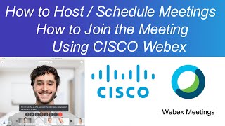 How to host / schedule meeting in Cisco webex ? |  How to Join meeting in Cisco webex ?