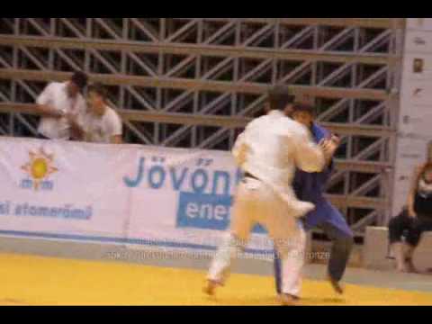 Judo 2009 Paks -55kg Lang B (AUT) - Lagazauri S (GEO) - Bronze Junior Atom Cup