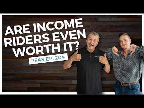 Income Riders: Are They Worth The Fee? | 7 Figure Annuity Sales Podcast | Ep. 204