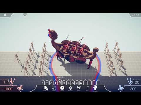 Surrounded by Skeletons! Skeletons Vs. Every Unit