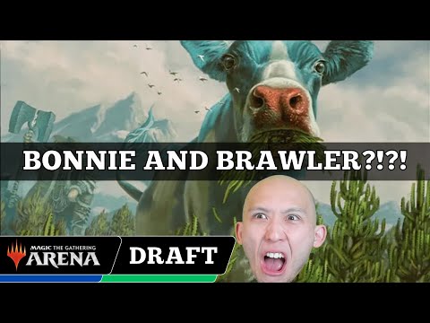 BONNIE AND BRAWLER?!?! | Outlaws Of Thunder Junction Draft | MTG Arena