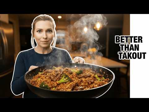 Better Than Takeout Beef & Broccoli Fried Rice