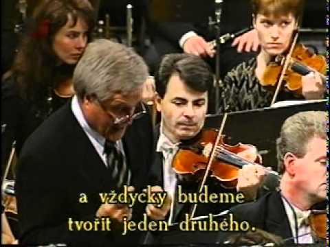 L. Bernstein - Symphony 3 - KADDISH (05. Finale), CZ sub