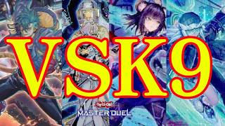 【レシピ解説】老人1stのぱっち君がマスター帯に入った時のVSK9の紹介【遊戯王マスターデュエル】