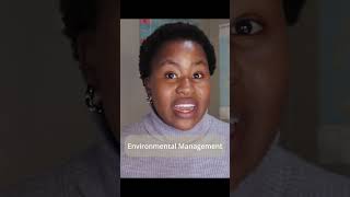Environmental Sciences vs Management Pt.1