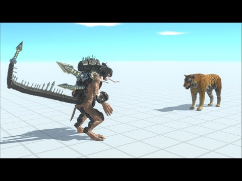 Alien Werewolf VS Every Units -Animal Revolt Battle Simulator