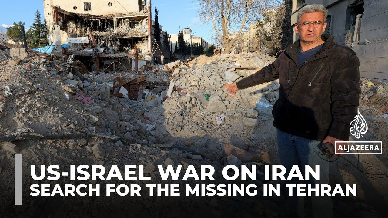 Family searches Tehran rubble for missing brother after US-Israeli air strike