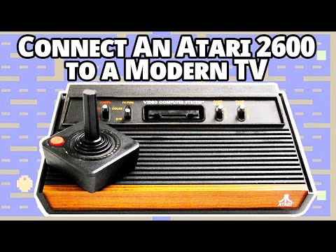 Connect an Atari 2600 To Any TV in Seconds - Old, Modern or 4K Television