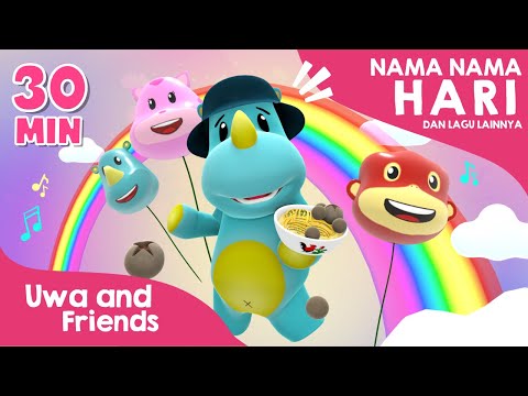 Nama Nama Hari, Abang Tukang Bakso, dan lagu lainnya - 30 Menit Lagu Anak Indonesia Populer