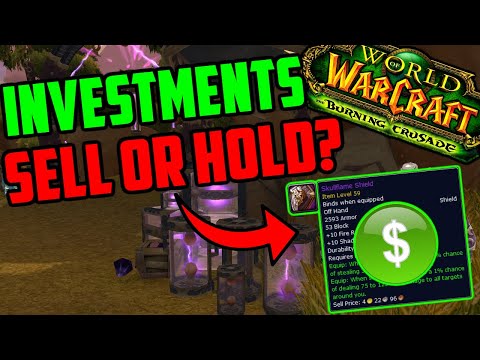 Classic TBC investments - When to SELL your Classic WoW items