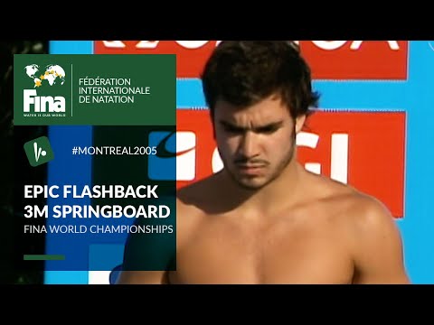 Alexandre Despatie becomes World Champion at home | Montreal 2005 | FINA World Championships