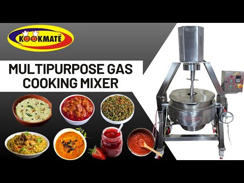 Commercial SS Cook Wok Food Mixer Machine