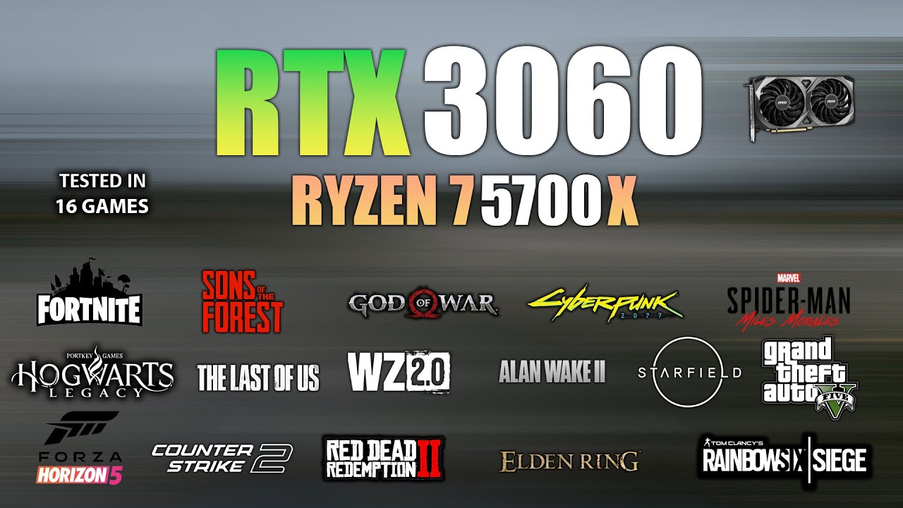 Video de Rendimiento PC Ryzen 7 5700X RTX 3060