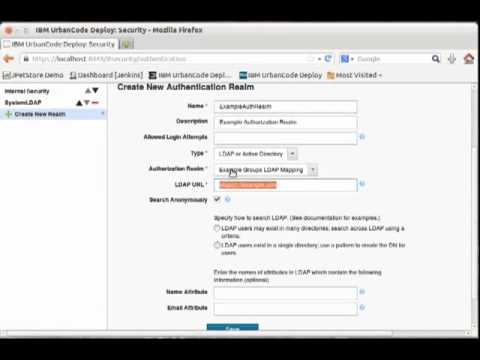IBM UrbanCode Deploy - Configuring LDAP Integration