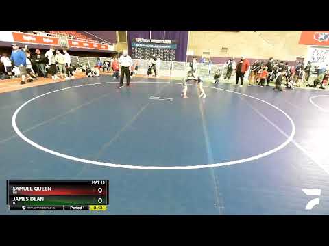 63 Lbs Cons. Round 2 - James Dean, NJ Vs Samuel Queen, WI F66b