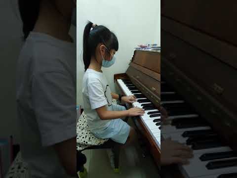 芯瑩鋼琴演奏【鐘聲響了】【歡樂頌】＃piano #student #beethoven